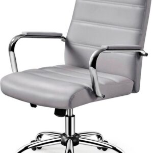 Mid-Back Office Chair with Arms