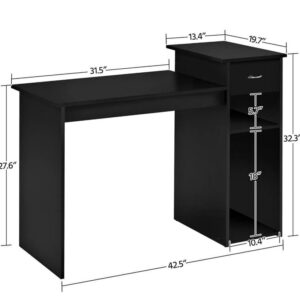 Home Office Computer Desk with Storage Drawer